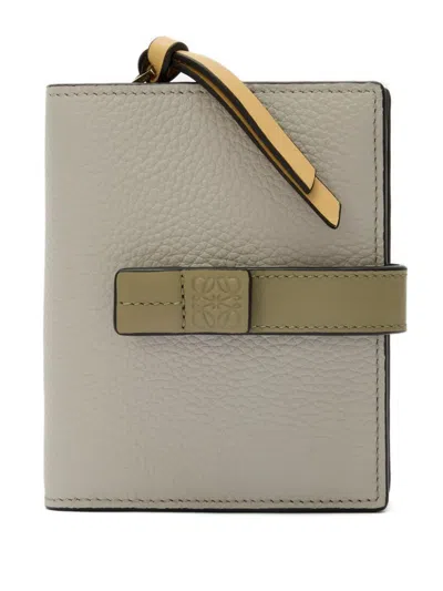 Loewe Compact Zip Wallet In Gray