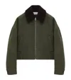Loewe Long-sleeved Casual Jacket In Green