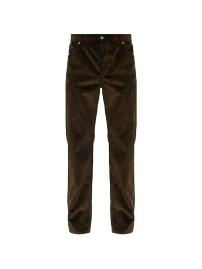 Loewe Corduroy Trousers In Brown