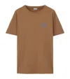 Loewe Anagram Cotton Jersey T-shirt In Brown