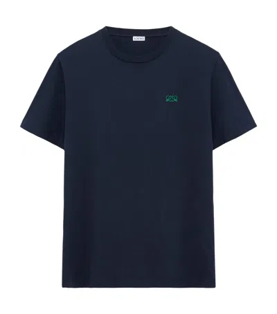 Loewe Cotton Anagram T-shirt In Transparent