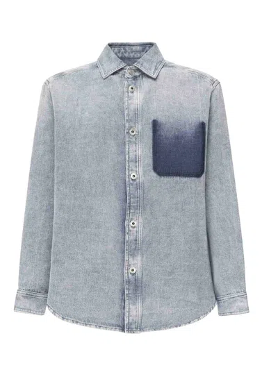 LOEWE COTTON AND LINEN SHIRT