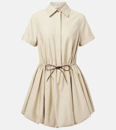 Loewe Cotton And Silk Shirt Dress