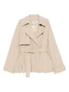 Loewe Cotton Baloon Jacket In Nude