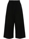 LOEWE COTTON BLEND CROPPED TROUSERS