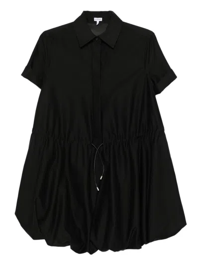 LOEWE LOEWE COTTON BLEND SHORT DRESS