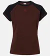 Loewe Slim Fit T-shirt In Cotton Blend In Multi