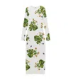 LOEWE LOEWE COTTON-BLEND WATERCRESS MAXI DRESS