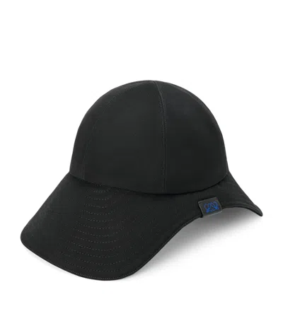 Loewe Cotton Canvas Hiker Hat In Black