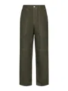 Loewe Cargo Trousers Utility Multiple Pockets In Green