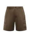 Loewe Cargo Bermuda Shorts In Brown