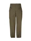 Loewe Tapered Cargo Trousers In Tea Dust Glaze