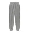 Loewe Cotton-cashmere Sweatpants In Grey
