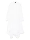 Loewe X Paula's Ibiza Stretch-cotton Midi Dress In White