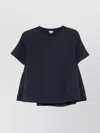 Loewe Cotton Crew Neck T-shirt With Flared Hem