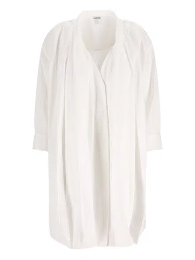 LOEWE Loewe Cotton Draped Dress
