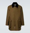 Loewe Cotton Drill Jacket In Brown