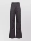 Loewe Women High-waisted Cotton Trousers