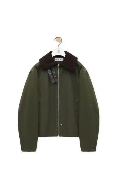 LOEWE LOEWE ANAGRAM EMBOSSED JACKET