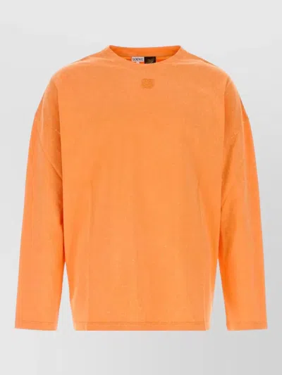 Loewe Cotton Long Sleeve Paula Ibiza T Shirt In Multi