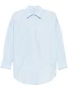 Loewe Long-sleeved Shirt In Clear Blue