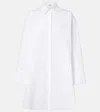Loewe Cotton Shirt Dress In White