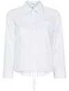 Loewe Women's Cotton Shirt In Green