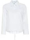 Loewe Women's Cotton Shirt In Green