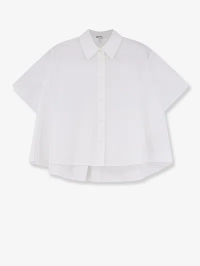 Loewe Cotton Shirt In White