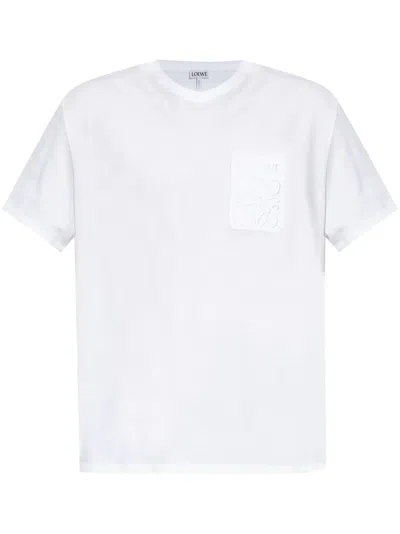 Loewe Cotton T-shirt In White