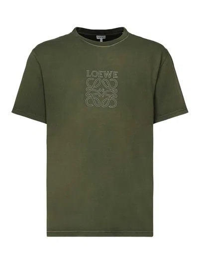 LOEWE COTTON T-SHIRT WITH LOGO