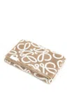 Loewe Cotton Terry Towel Swimwear Beige In Brown