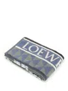 Loewe Cotton Terry Towel Swimwear Blue In Blue