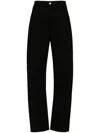 Loewe Cotton Trousers In Black
