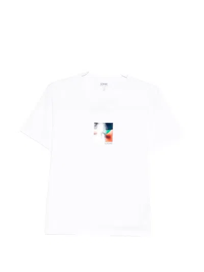 Loewe Cotton T-shirt In Multi