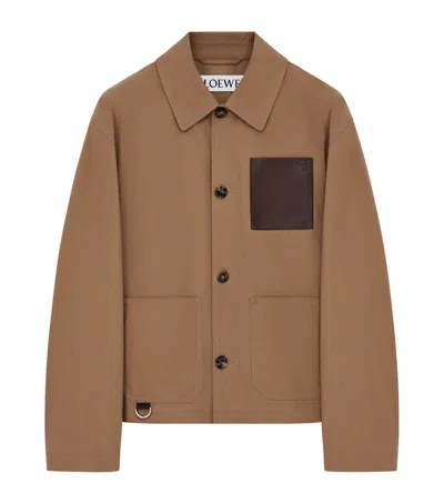 LOEWE COTTON WORKWEAR JACKET