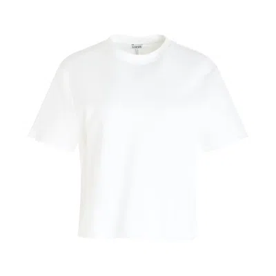 Loewe Cotton/polyamide T-shirt In White
