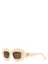 Loewe Cream Acetate Sunglasses