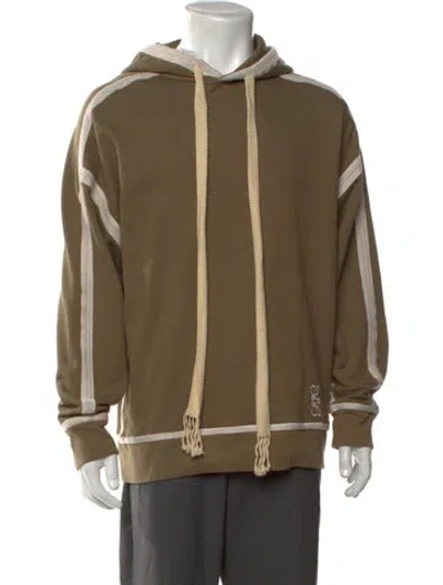 Pre-owned Loewe Crew Neck Long Sleeve Hoodie W/ Tags In Green