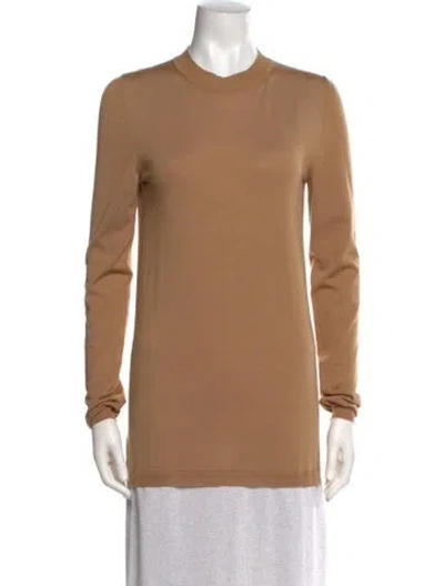 Pre-owned Loewe Crew Neck Midi Length Dress In Multi