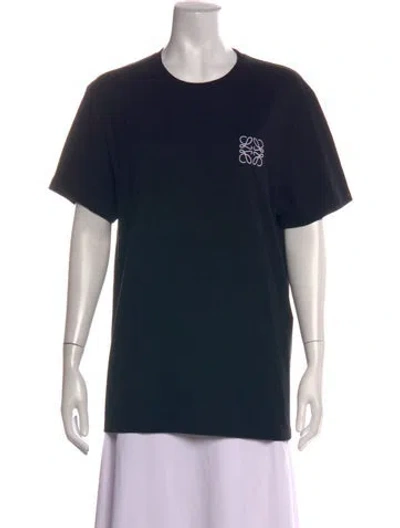 Pre-owned Loewe Crew Neck Short Sleeve T-shirt In Multicolor