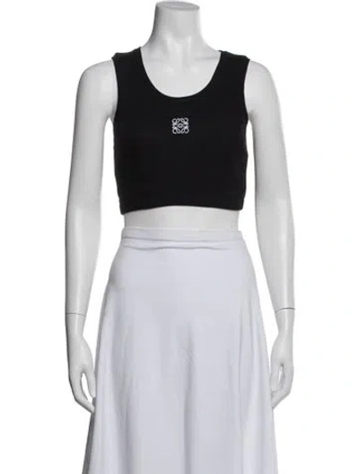 Pre-owned Loewe Crew Neck Sleeveless Sports Bra W/ Tags In White