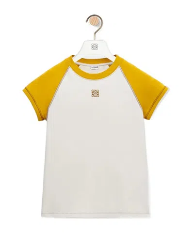 Loewe Crew Neck T-shirt In White
