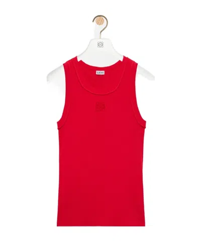 Loewe Crew Neck Vest In Multi
