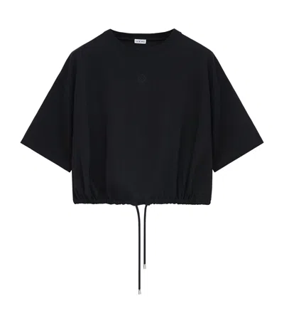 Loewe Cropped Anagram T-shirt