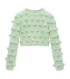 LOEWE LOEWE CROPPED BUBBLE SWEATER