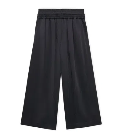 Loewe Cropped Trousers In Black