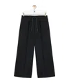 Loewe Cropped Trousers In Stretch Viscose