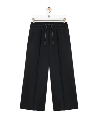 Loewe Cropped Trousers In Stretch Viscose