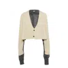 Loewe Cropped Wool Cardigan